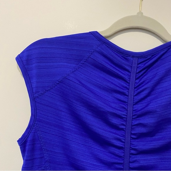 Athleta Purple/Blue Zip Front Workout Top Small - Picture 6 of 8